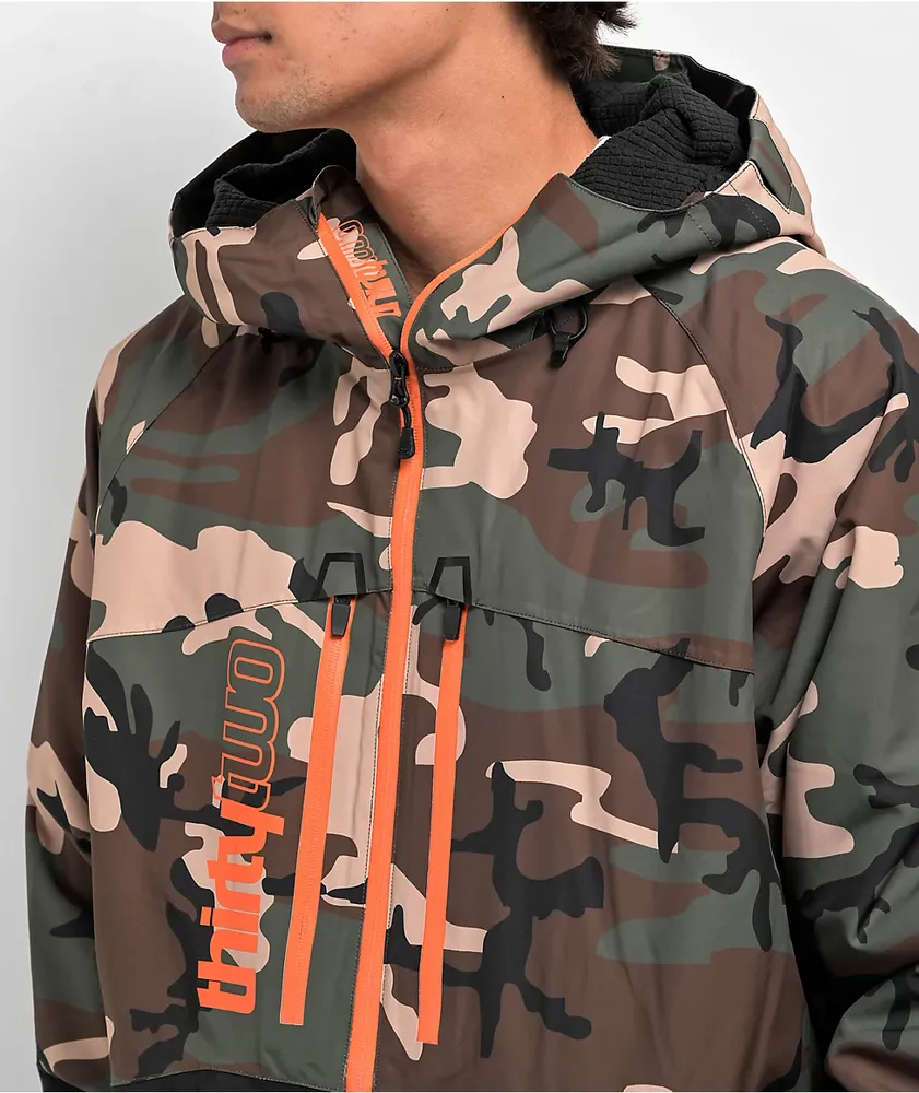 ThirtyTwo Lashed Camo 15K Snowboard Jacket
