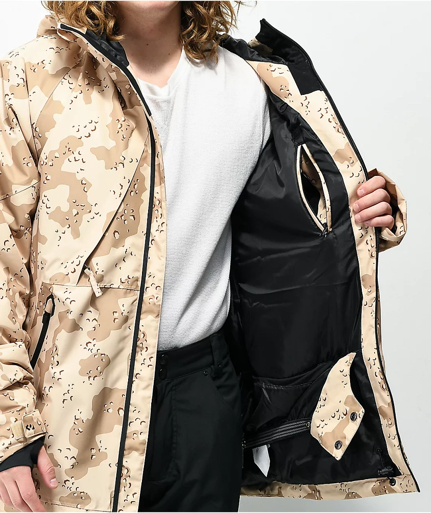 ThirtyTwo Lashed Insulated Camo 15K Snowboard Jacket