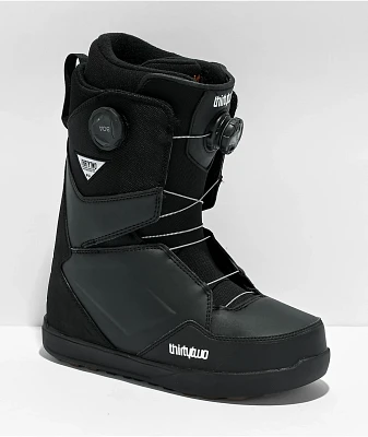 Thirtytwo Lashed Double Boa Black Snowboard Boots