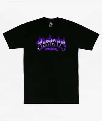 Thrasher Airbrush Black T-Shirt
