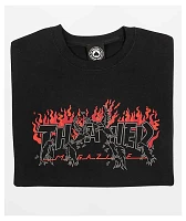 Thrasher Crow Black T-Shirt