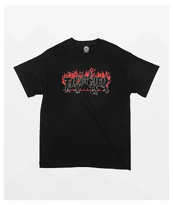 Thrasher Crow Black T-Shirt