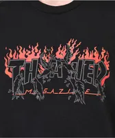 Thrasher Crow Black T-Shirt