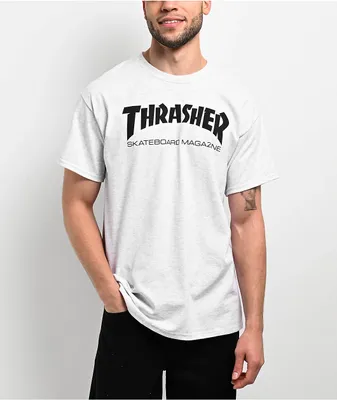 Thrasher Skate Mag Grey T Shirt