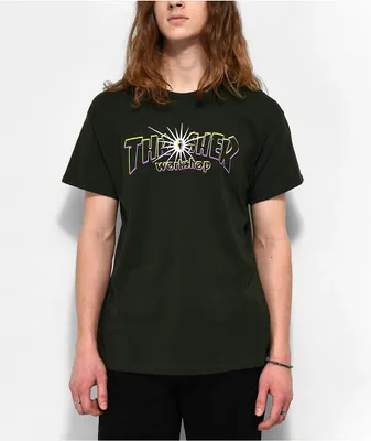 Thrasher x Alien Workshop Nova Green T-Shirt