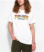 Thrasher x Alien Workshop Spectrum White T-Shirt