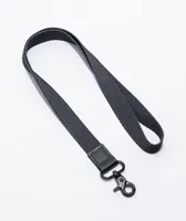 Thread Basic Black Lanyard