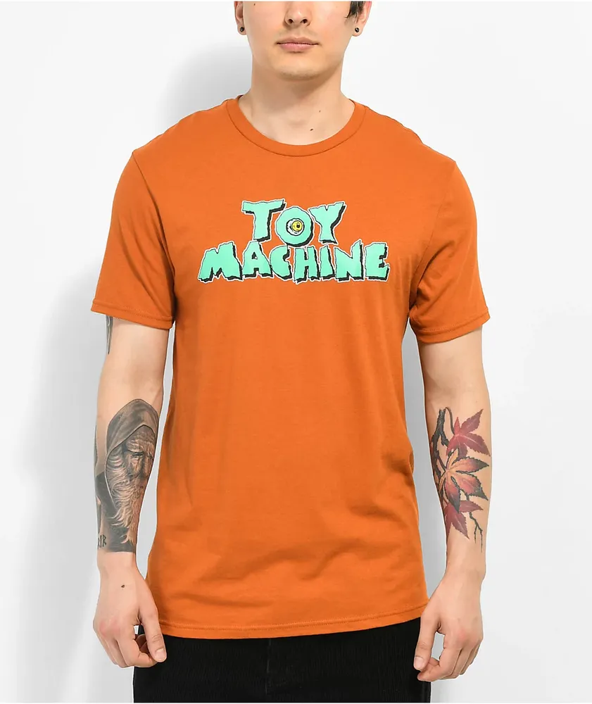 Toy Machine Hirotton Eye Orange T-Shirt