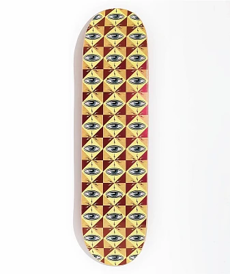 Toy Machine Pattern Logo 8.0" Skateboard Deck