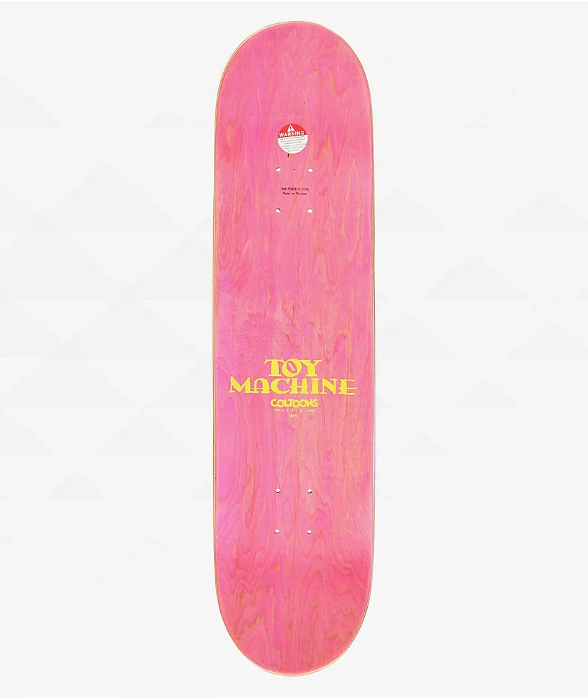 Toy Machine Toons Collins 8.0" Skateboard Deck