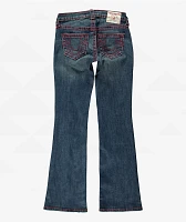 True Religion Becca Big T Twilight Indigo Mid Rise Bootcut Jeans