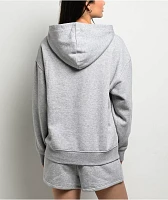True Religion Patched Boyfriend Grey Hoodie