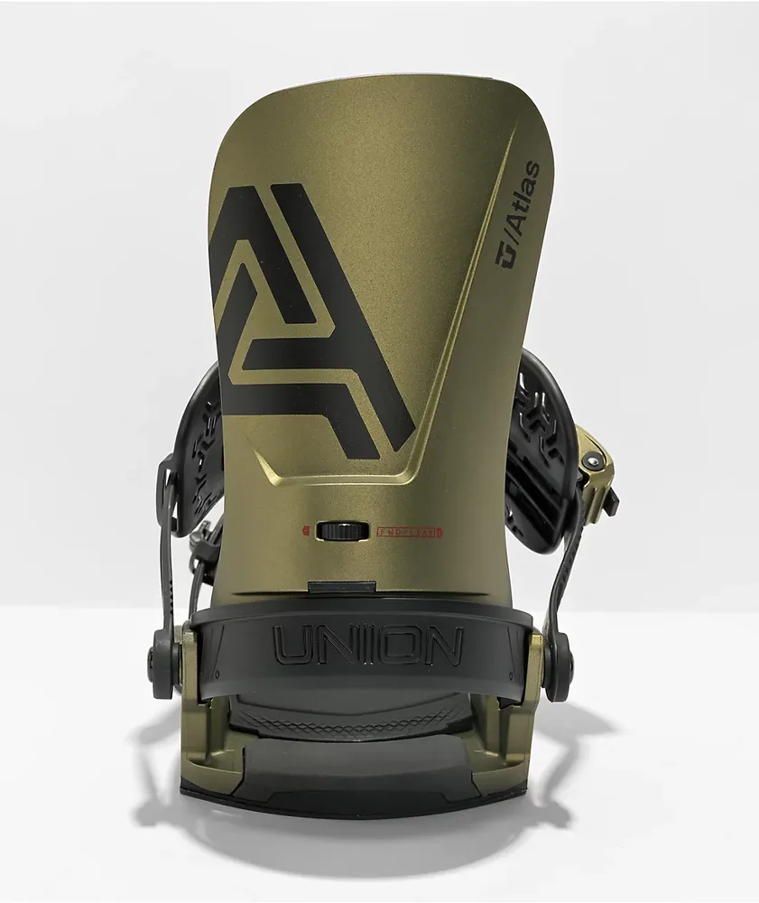Union Atlas Green Snowboard Bindings 2023