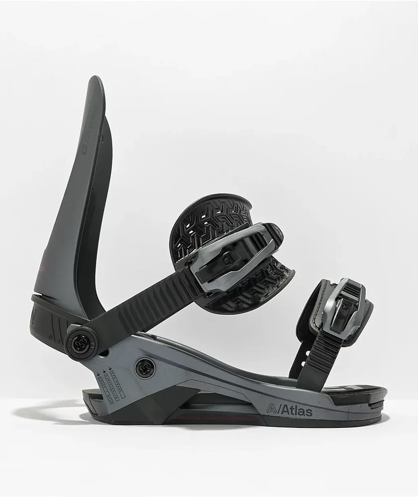 Union Atlas Grey Snowboard Bindings 2023