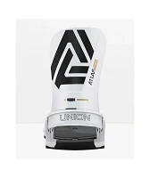 Union Atlas Pro White Snowboard Bindings 2024
