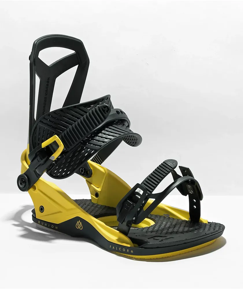 Union Falcor Yellow Snowboard Bindings