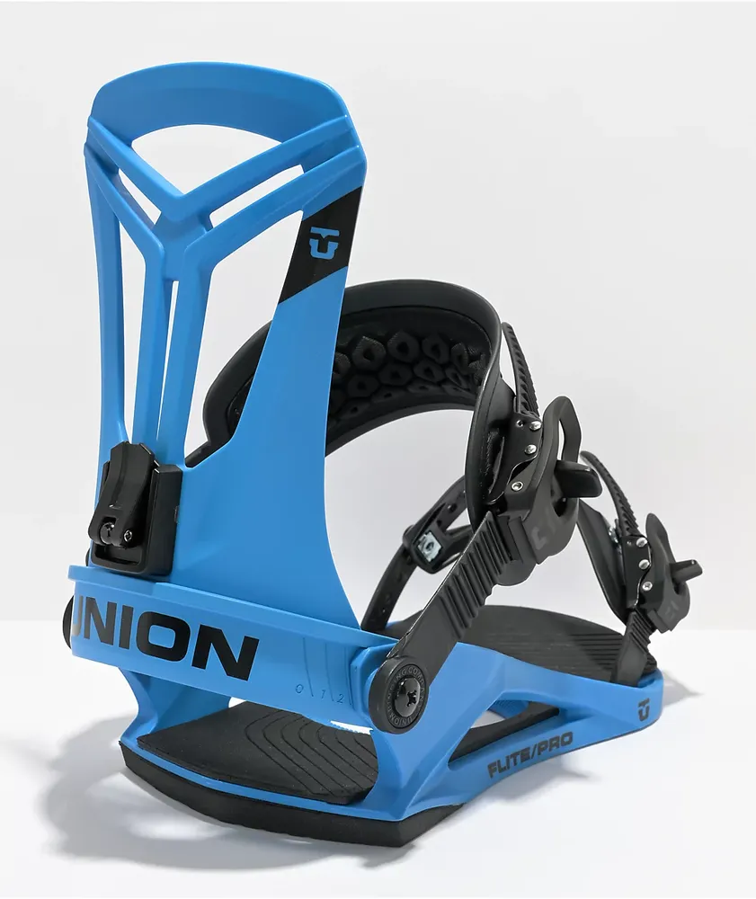 Union Flite Pro Blue Snowboard Bindings 2023