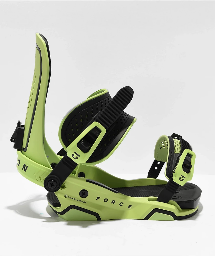 Union Force Green Snowboard Bindings 2024