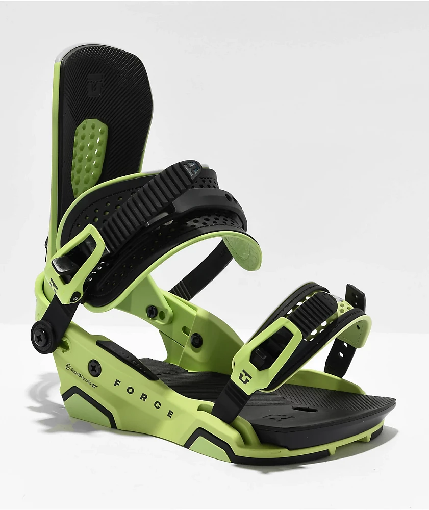 Union Force Green Snowboard Bindings 2024