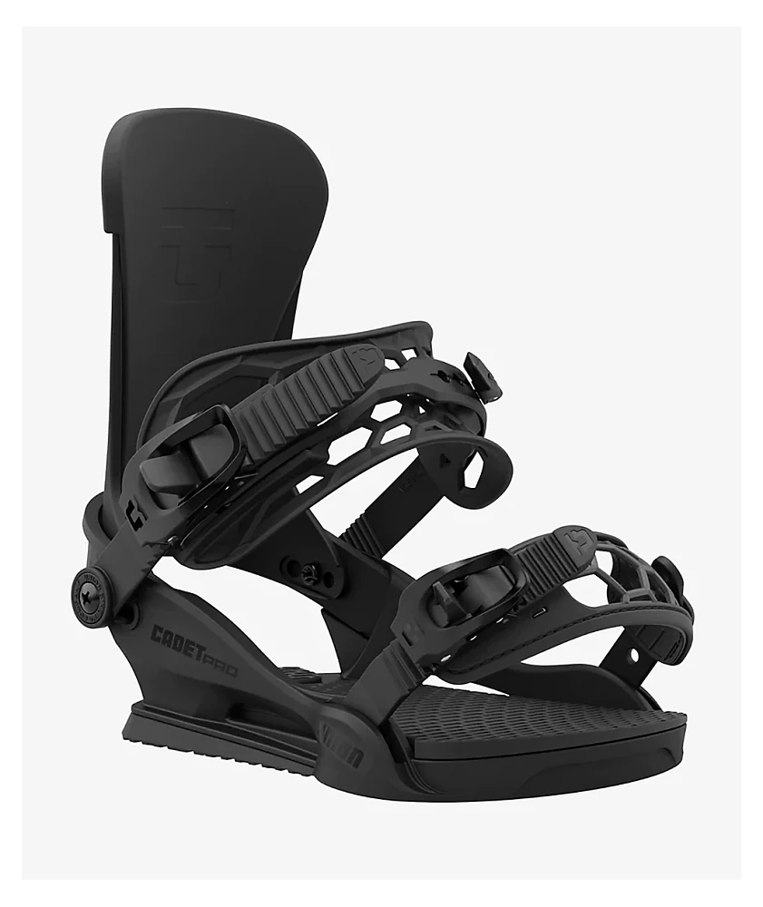 Union Kids Cadet Pro Black Snowboard Bindings 2024