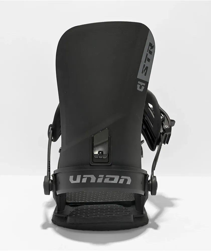Union STR Black Snowboard Bindings 2023