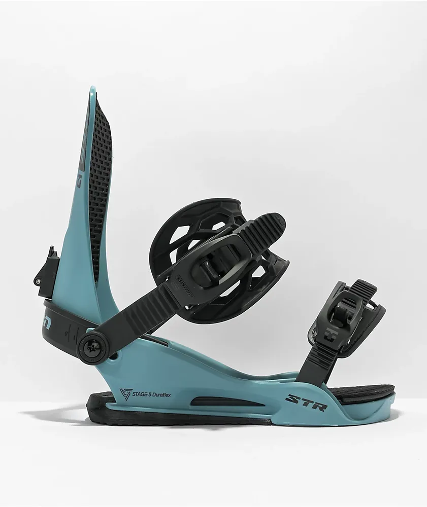 Union STR Blue Snowboard Bindings 2023