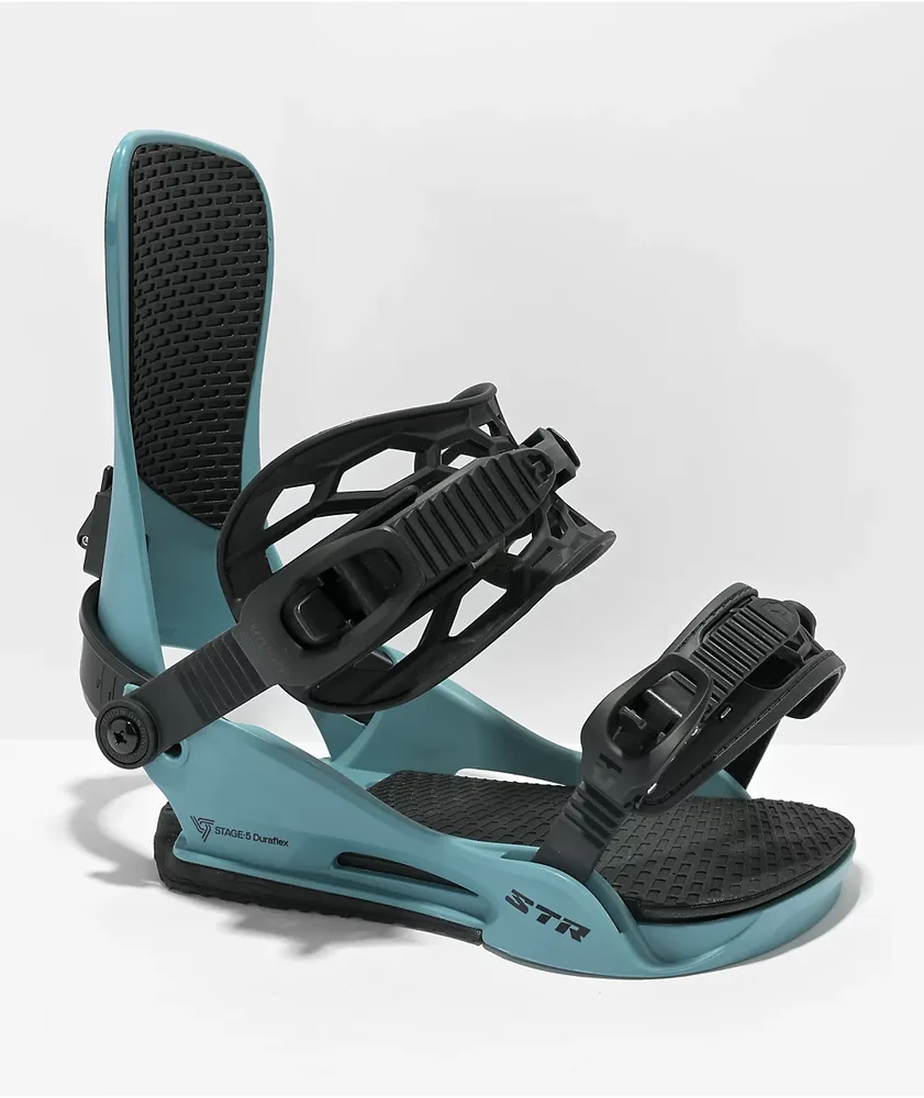 Union STR Blue Snowboard Bindings 2023