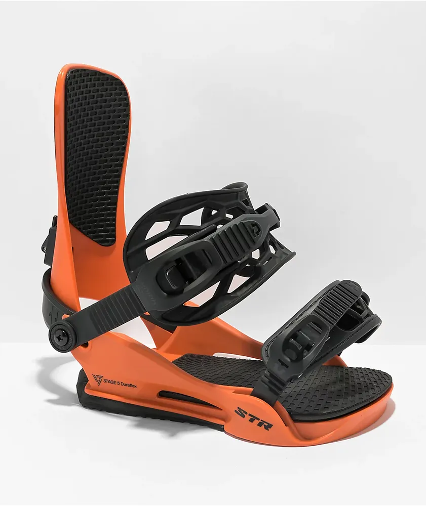 Union STR Orange Snowboard Bindings 2023