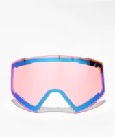 VONZIPPER Capsule White & Fire Chrome Snowboard Goggles