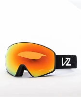 VONZIPPER Jetpack Black Fire Chrome Snowboard Goggles