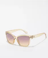 VONZIPPER Val Honey Transparent Gloss Sunglasses