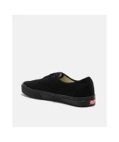 Vans Authentic Black Canvas Skate Shoes
