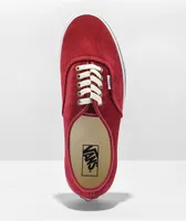 Vans Authentic Corduroy Rumba Red Skate Shoes