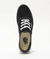 Vans Authentic Lowpro Black & White Skate Shoes