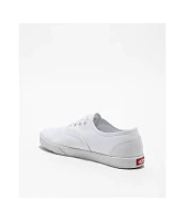 Vans Authentic Lowpro White Skate Shoes