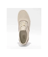 Vans Authentic Silver White & White Skate Shoes