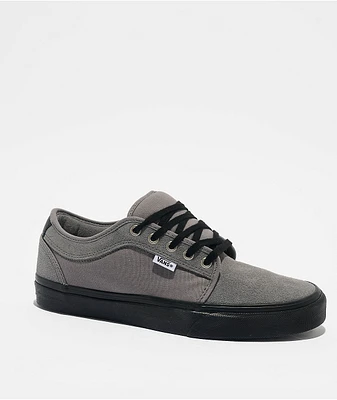 Vans Chukka Low Frost Grey & Black Skate Shoes