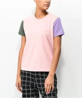 Vans Colorblock Pink T-Shirt