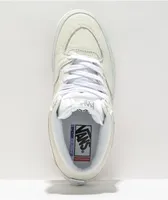 Vans Daz Skate Half Cab White Leather Skate Shoes