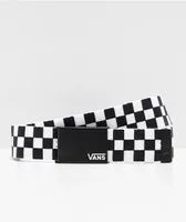 Vans Deppster Black & White Checkered Web Belt