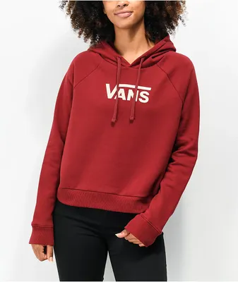 Vans Drop V Burgundy Hoodie