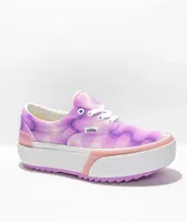Vans Era Stacked Pink Gradient Platform Shoes