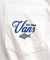 Vans Fishing Club White Pocket T-Shirt