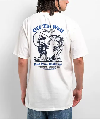 Vans Fishing Club White Pocket T-Shirt