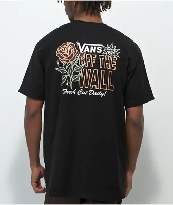 Vans Flower Shoppe II Black T-Shirt
