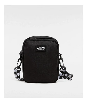 Vans Go Getter Black Checker Crossbody Bag