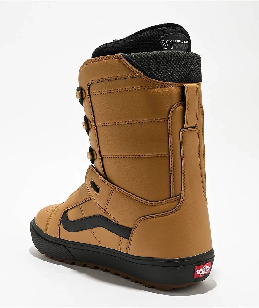 Vans Hi-Standard OG Tan & Black Snowboard Boots