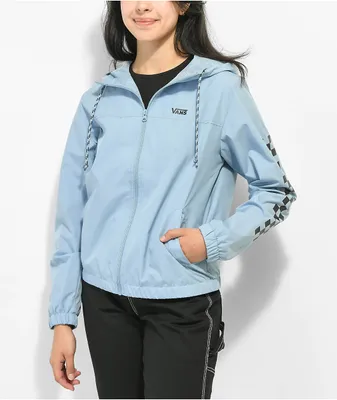 Vans Kastle Ashley Blue Windbreaker Jacket