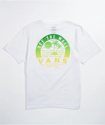 Vans Kids' Island White T-Shirt