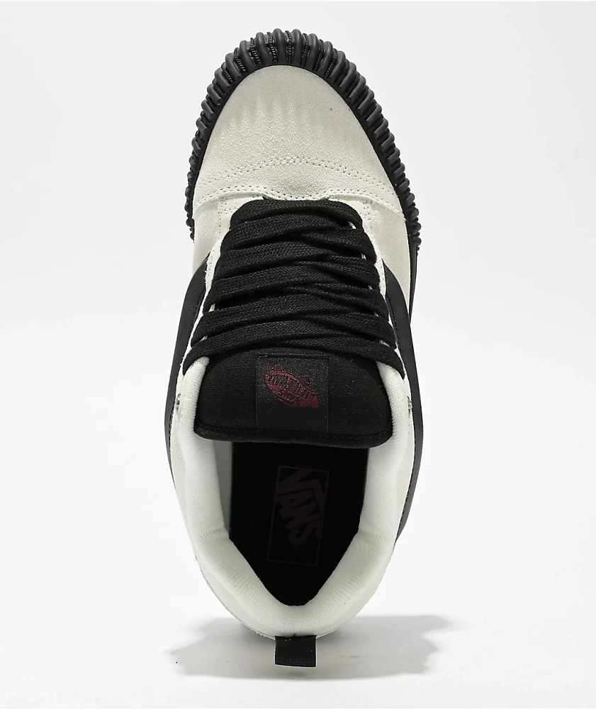 Vans Knu Skool In The Shadows White & Black Skate Shoes